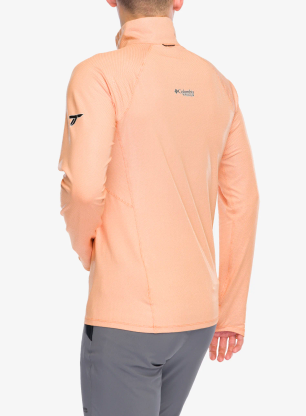 Bluza bez kaptura Columbia EU Summit Valley LS Half Zip - koi