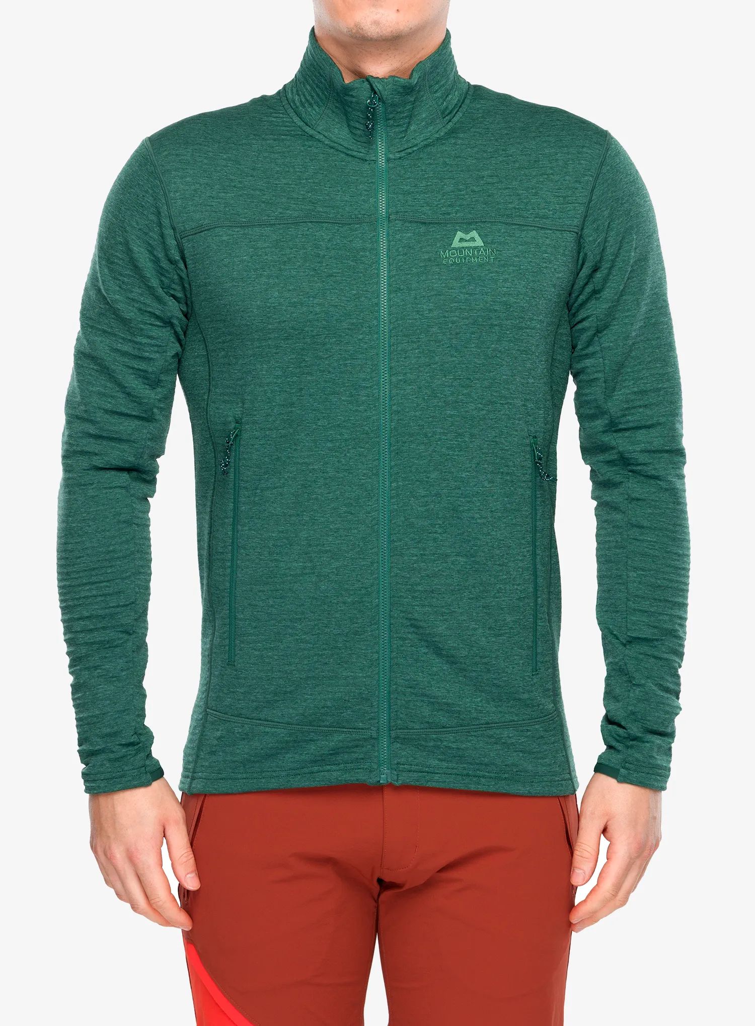 Mikina bez kapuce Mountain Equipment Apiro Jacket - fern