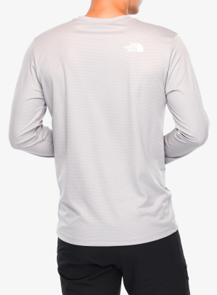 Bluza bez kaptura The North Face Shadow LS - moonstone grey