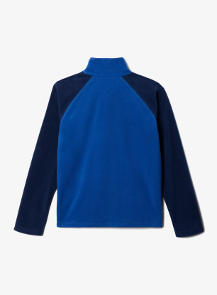 Bluza chłopięca Columbia Glacial Half Zip - mountain blue/collegiate navy