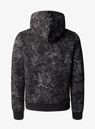 Bluza chłopięca The North Face Drew Peak P/O Hoodie Print - asphalt grey