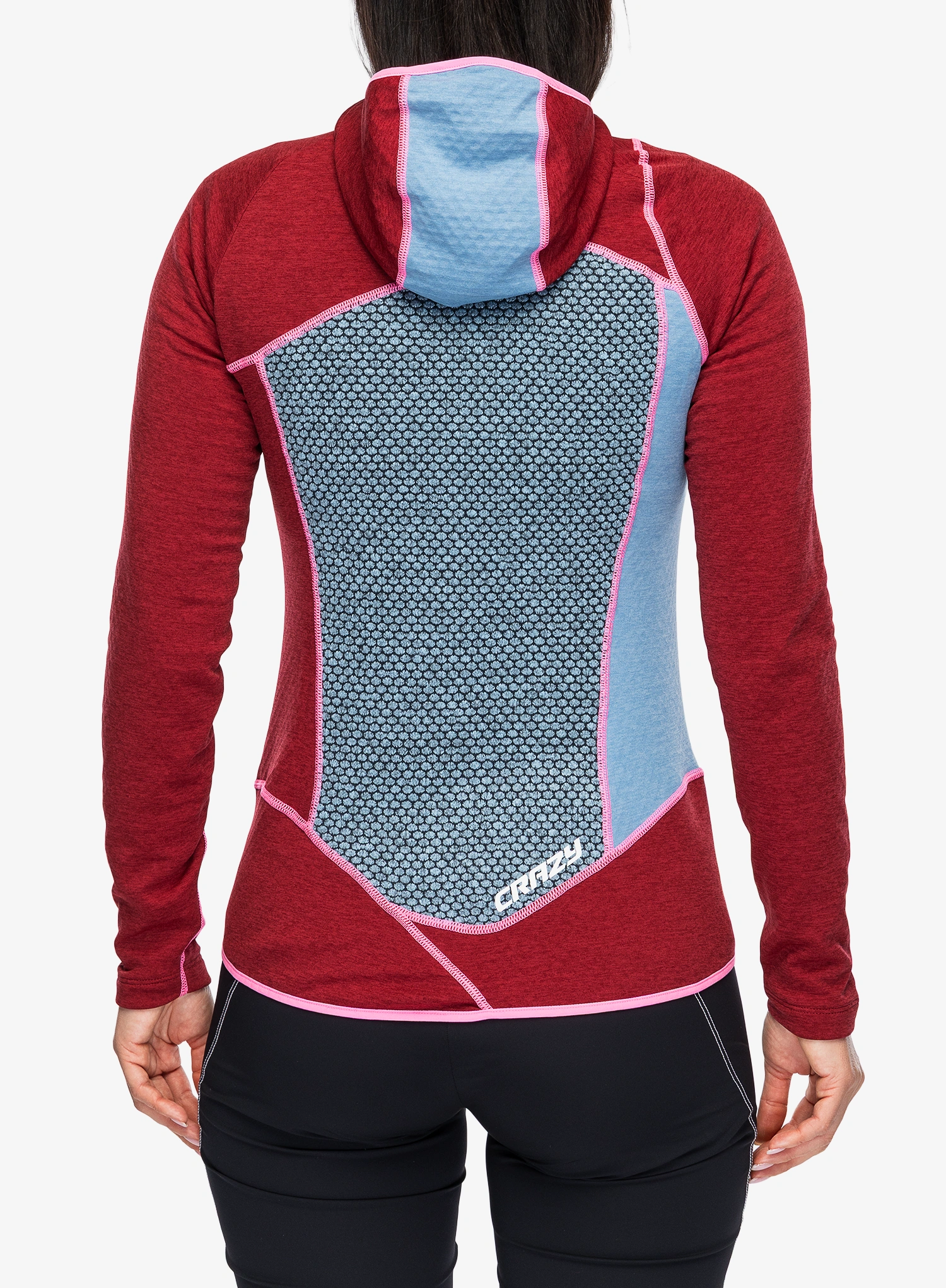 Bluza damska Crazy Pull Ionic - blueberry/black