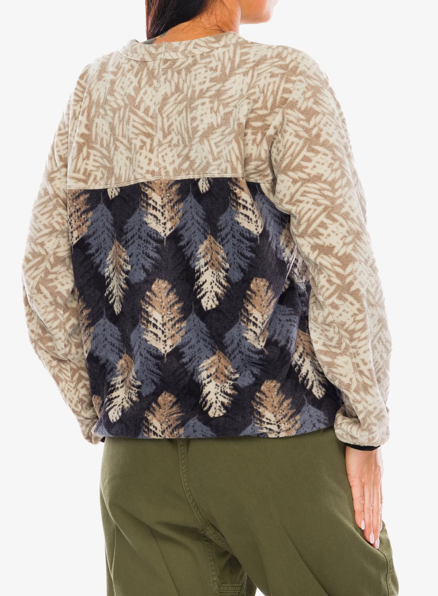 Bluza damska Kavu Kelowna - leaf layout