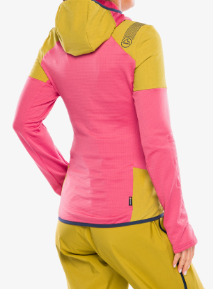 Bluza damska La Sportiva Session Tech Hoody - savana/rosebay