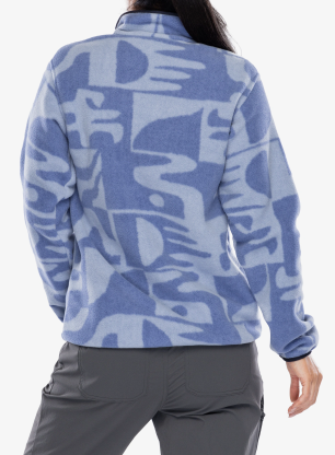 Bluza damska Patagonia Lightweight Synch Snap-T Pullover - mother tree/barnacle blue