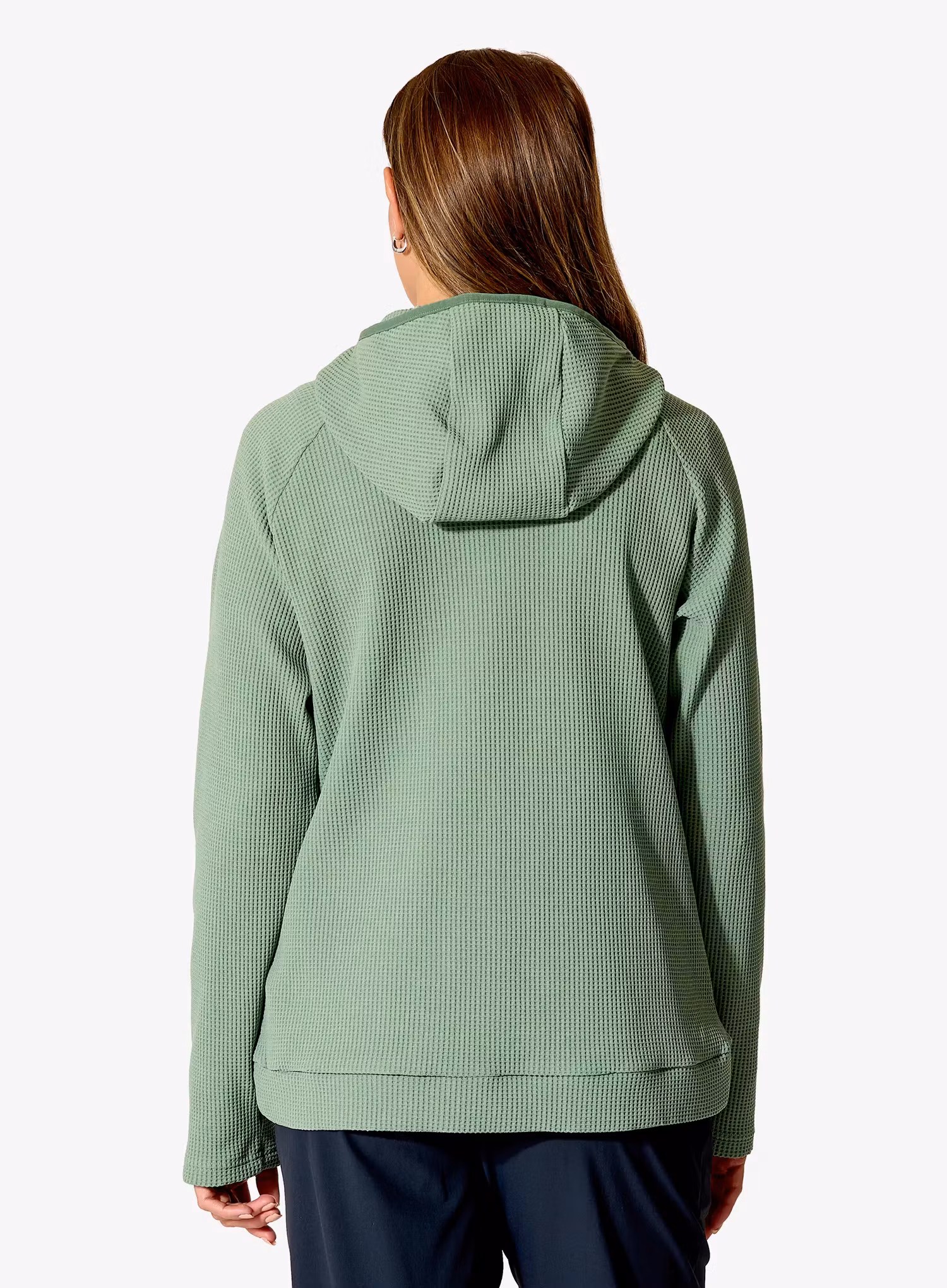 Bluza damska Rab Hepton Pullover Hoody - dark fig green
