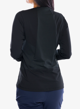 Bluza damska Salewa Pedroc Dry Tee - black out