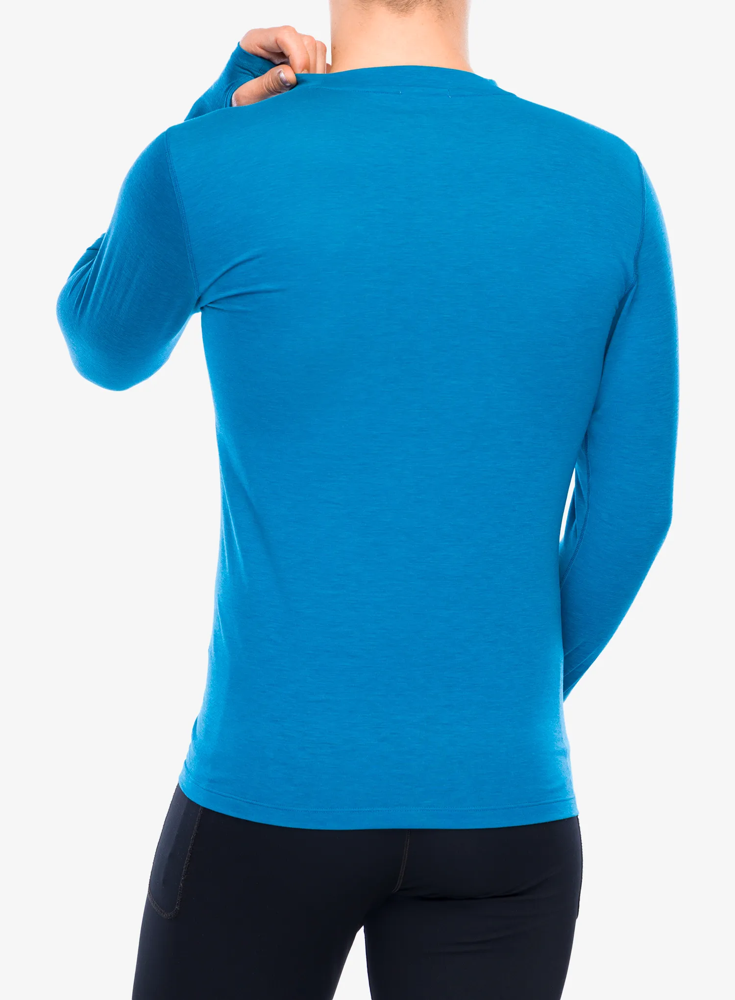 Bluza do biegania Brooks High Point Long Sleeve - celestial