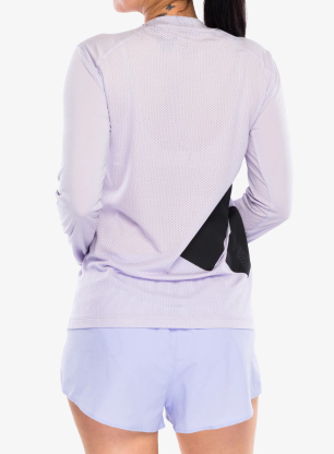 Bluza do biegania damska adidas TERREX Xpr Ls Tee - silver dawn