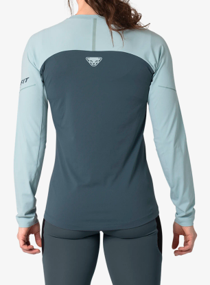 Bluza do biegania damska Dynafit Alpine Pro L/S Tee - cloud blue