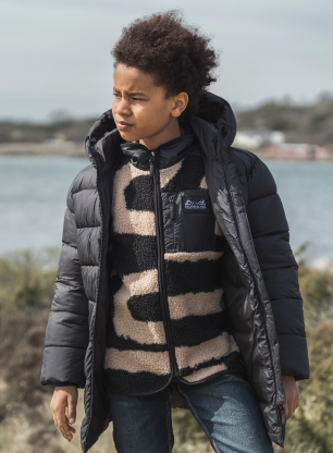 Bluza dziecięca Didriksons Exa Pr Fz 2 - path/black