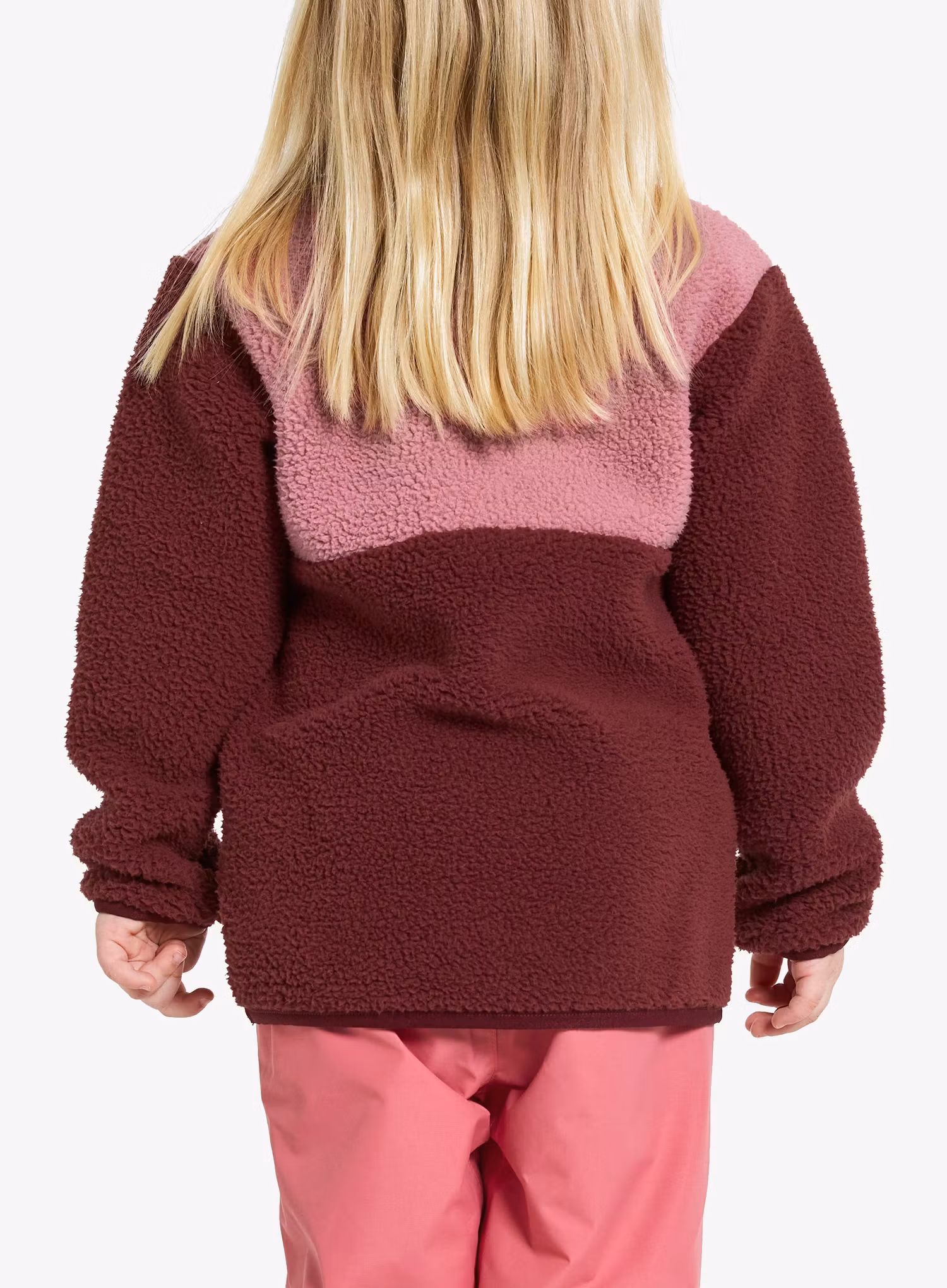 Bluza dziecięca Didriksons Gosig Halfzip - anemon red
