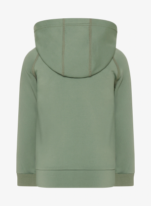 Bluza dziecięca Didriksons Siljan Fz - light moss