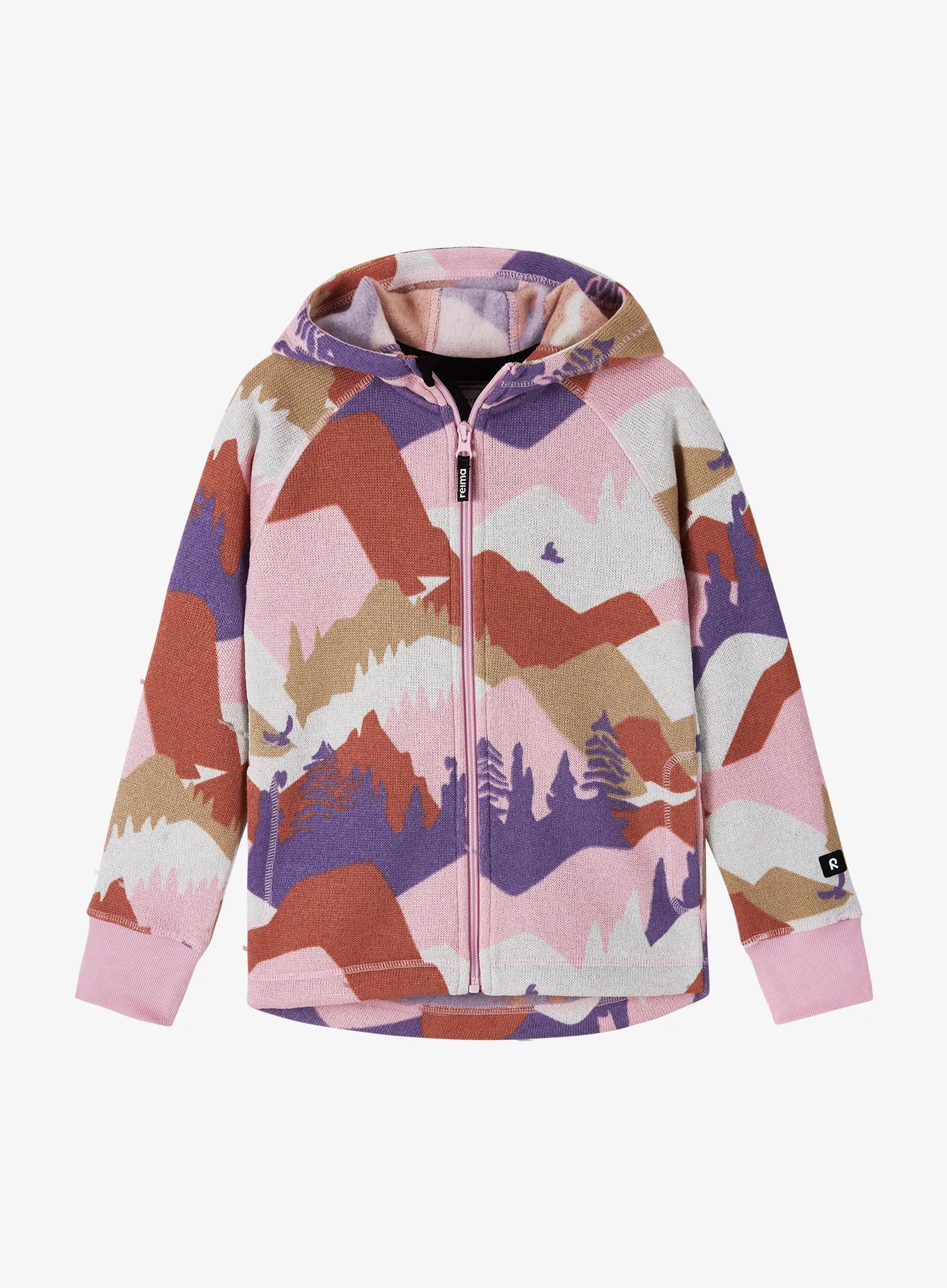 Dětská mikina Reima Northern - grey pink