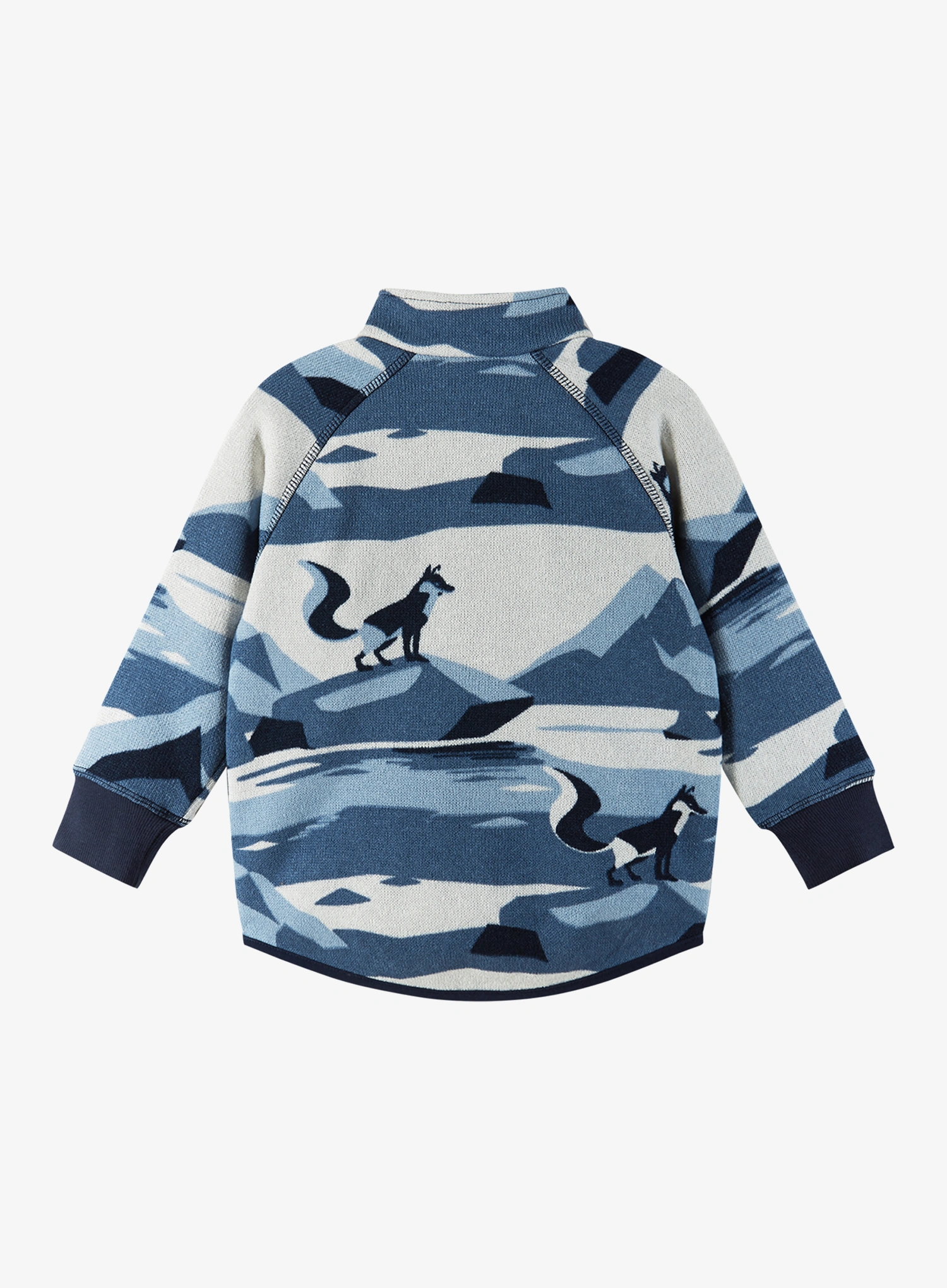 Bluza dziecięca Reima Ornament - navy