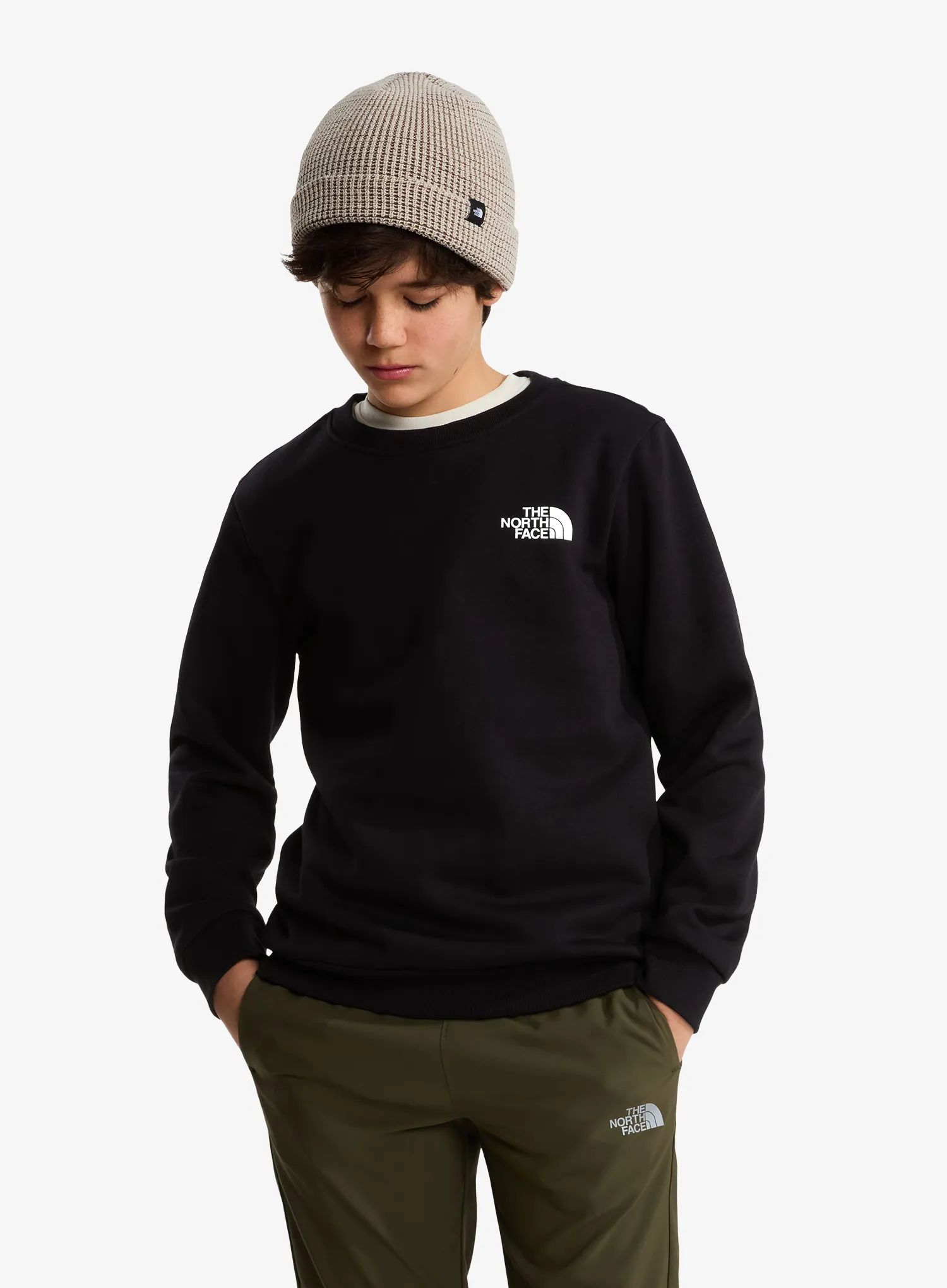 Dětská mikina The North Face Evolution Box NSE Crew - tnf black