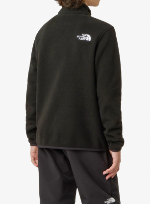 Bluza dziecięca The North Face Glacier 1/4 Zip Pullover - tnf black