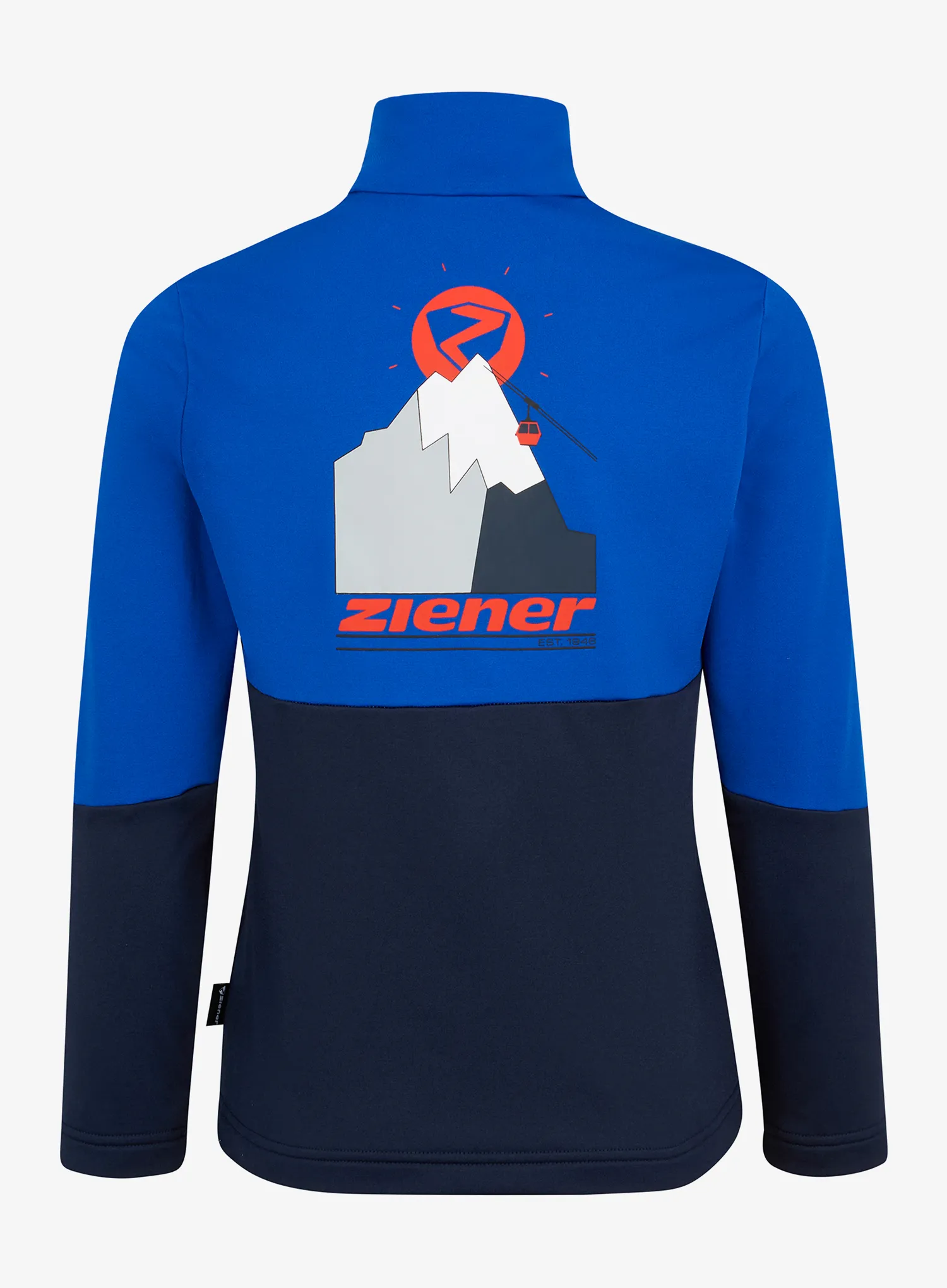 Bluza dziecięca Ziener Jarps Midlayer - dark navy