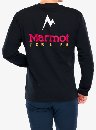 Bluza Marmot For Life Tee LS - black