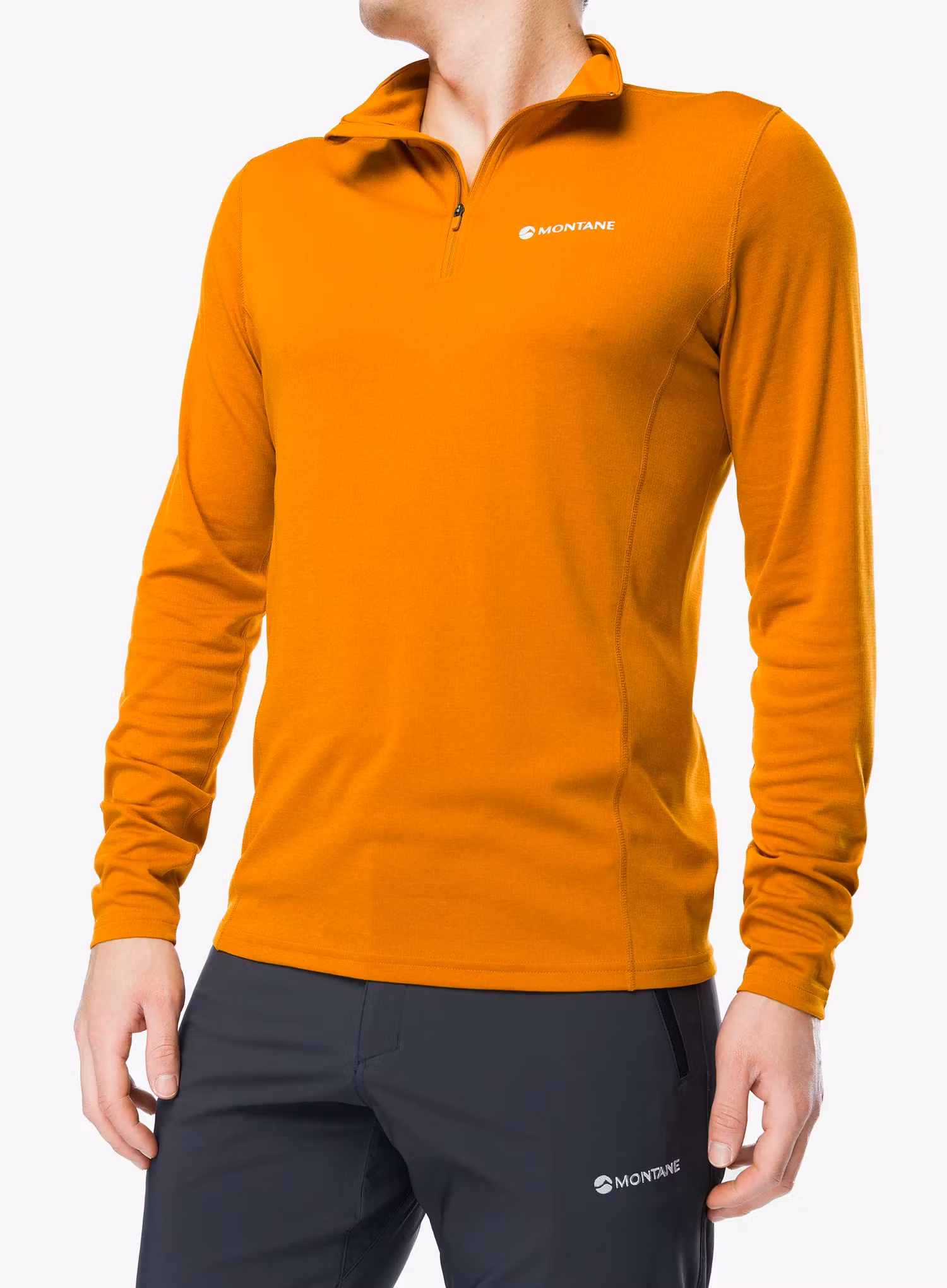 Bluza Montane Dart Zip Neck - amber