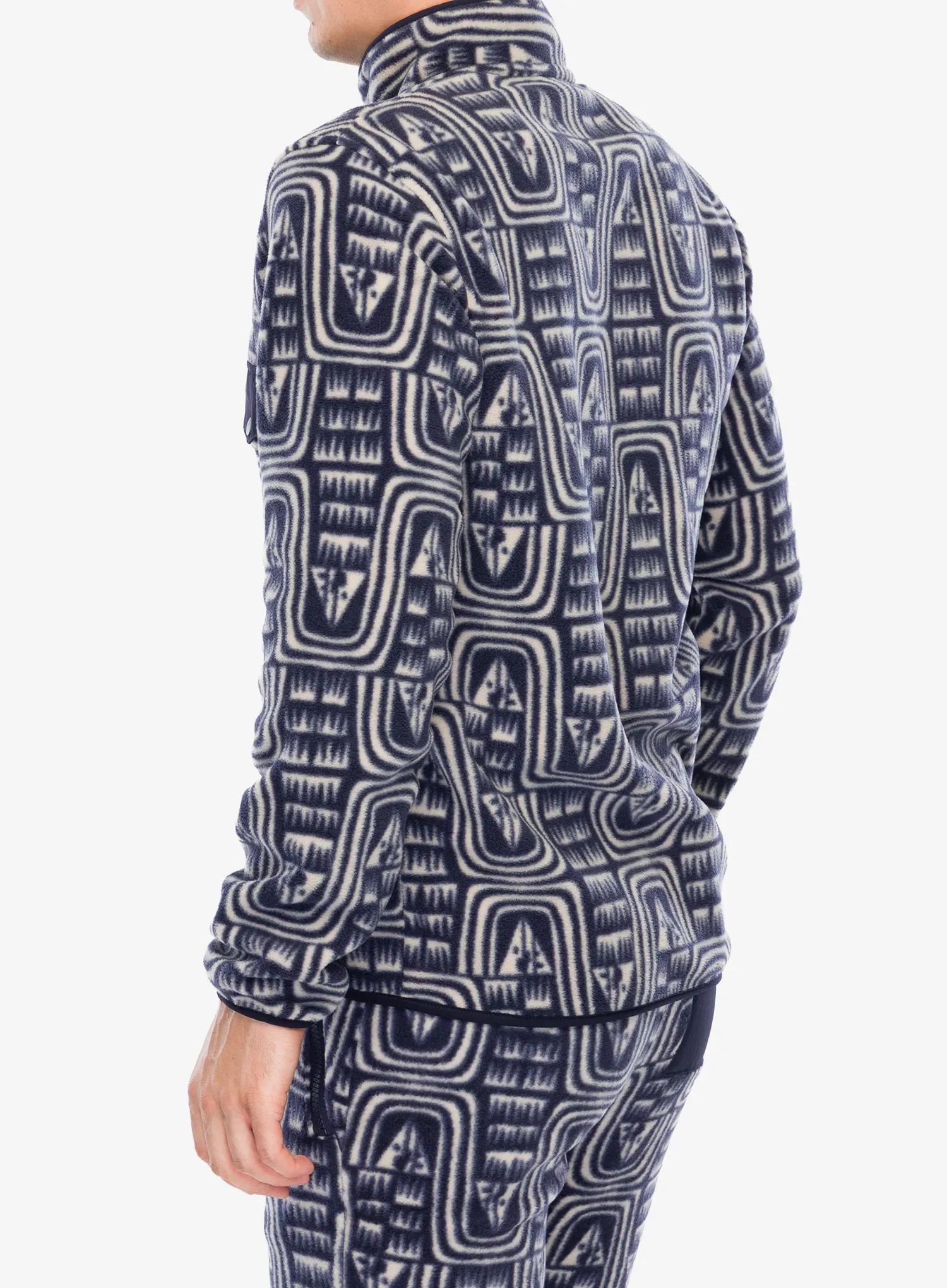 Bluza Patagonia Lightweight Synch Snap-T Pullover - flow/sunken blue