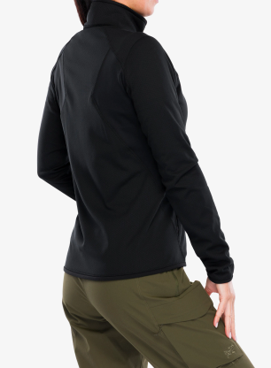 Bluza polarowa damska Arcteryx Delta Jacket - black