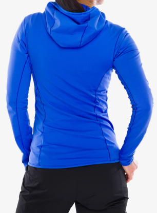 Bluza polarowa damska Arcteryx Kyanite LT Hoody - electra