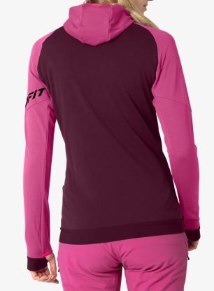 Bluza polarowa damska Dynafit Radical Polartec Hooded Jacket - magenta