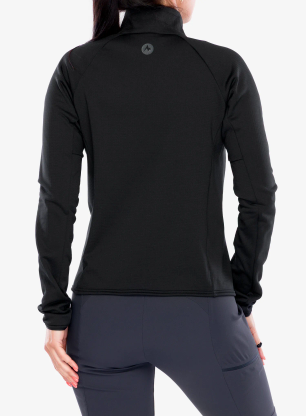 Bluza polarowa damska Marmot Leconte Fleece Jacket - black