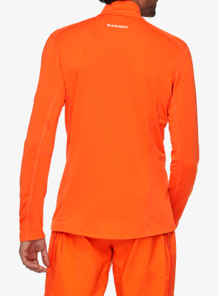 Bluza polarowa Mammut Eiger Nordwand Advanced FL Half Zip Pull - eiger orange