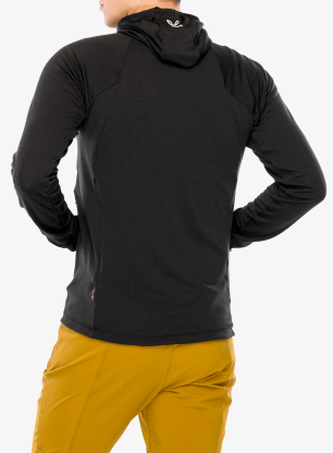 Bluza polarowa Montura Vertigo Power Grid Hooded Jacket - black