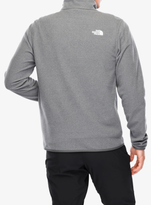 Bluza polarowa The North Face Glacier Fleece 1/4 Zip Jacket - tnf mid grey heather