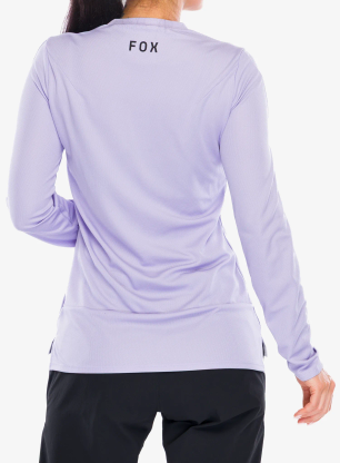 Bluza rowerowa damska Fox Ranger LS Jersey Fox Head - lilac/lilac