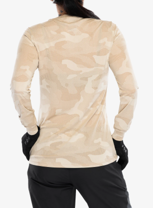 Bluza rowerowa damska Fox Ranger Tru Dri LS Jersey - cream