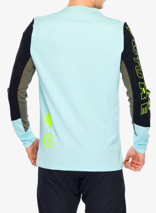 Bluza rowerowa Fox Defend LS Jersey Elevated - light blue