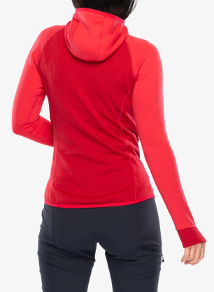 Bluza rozpinana damska Mountain Equipment Eclipse Hooded Jacket - molt.red/caps