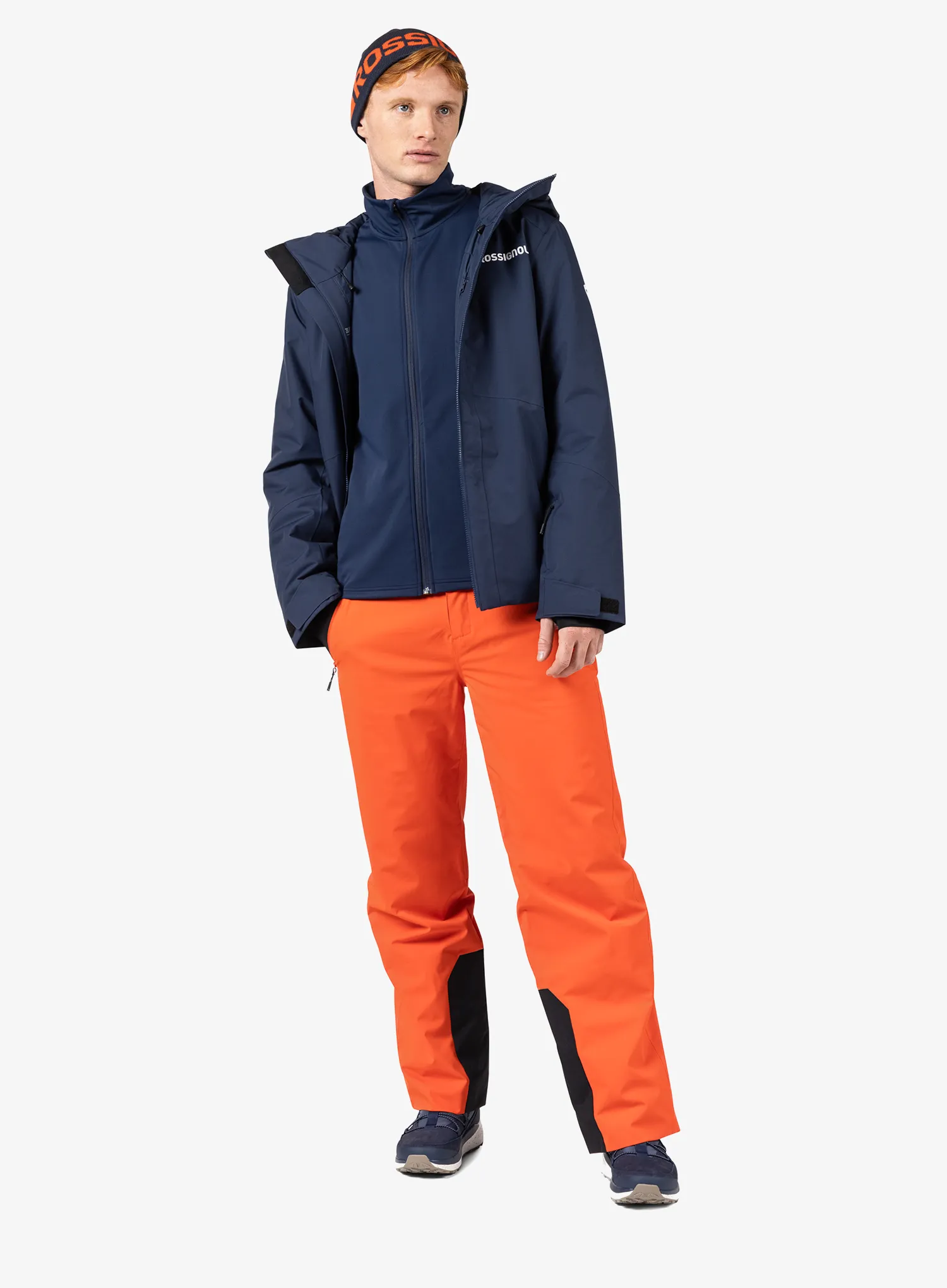 Bluza rozpinana Rossignol Mid Layer Full-Zip Thin Jacket - dark navy