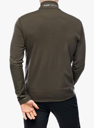 Bluza rozpinana Super.natural Adventure Track - black ink/black ink