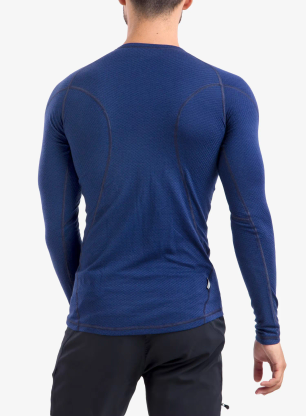 Bluza Sensor Merino DF Tee L/S - deep blue