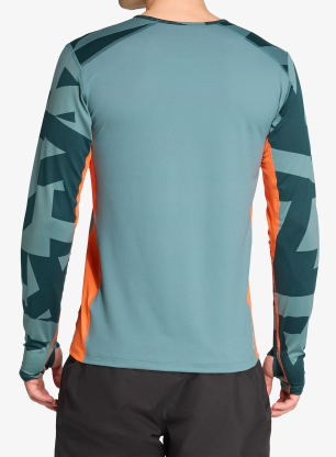 Bluza termoaktywna adidas TERREX Multi Synthetic Base Layer Long Sleeve - preloved teal