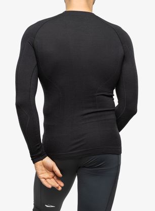 Bluza termoaktywna Brubeck Active Wool L/S Shirt - graphite