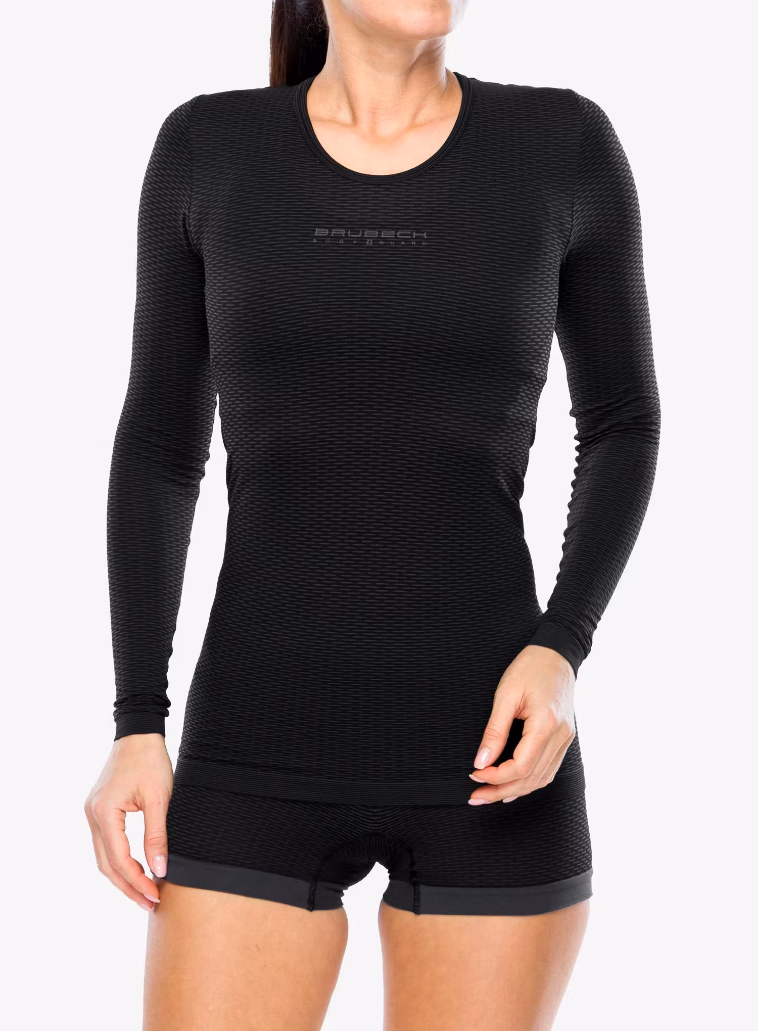 Bluza termoaktywna Brubeck Base Layer L/S Shirt - graphite