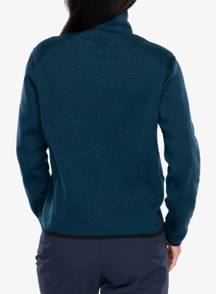 Bluza termoaktywna damska Arcteryx Covert Zip Neck - midnight frost heather