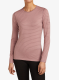Bluza termoaktywna damska Icebreaker 200 Oasis L/S Crewe - summit/blush
