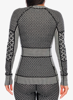 Bluza termoaktywna damska Kari Traa Smekker LS - black