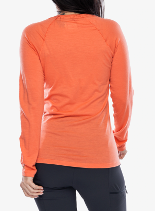 Bluza termoaktywna damska Smartwool Classic All-Season Merino Base Layer Long Sleeve - coral reef