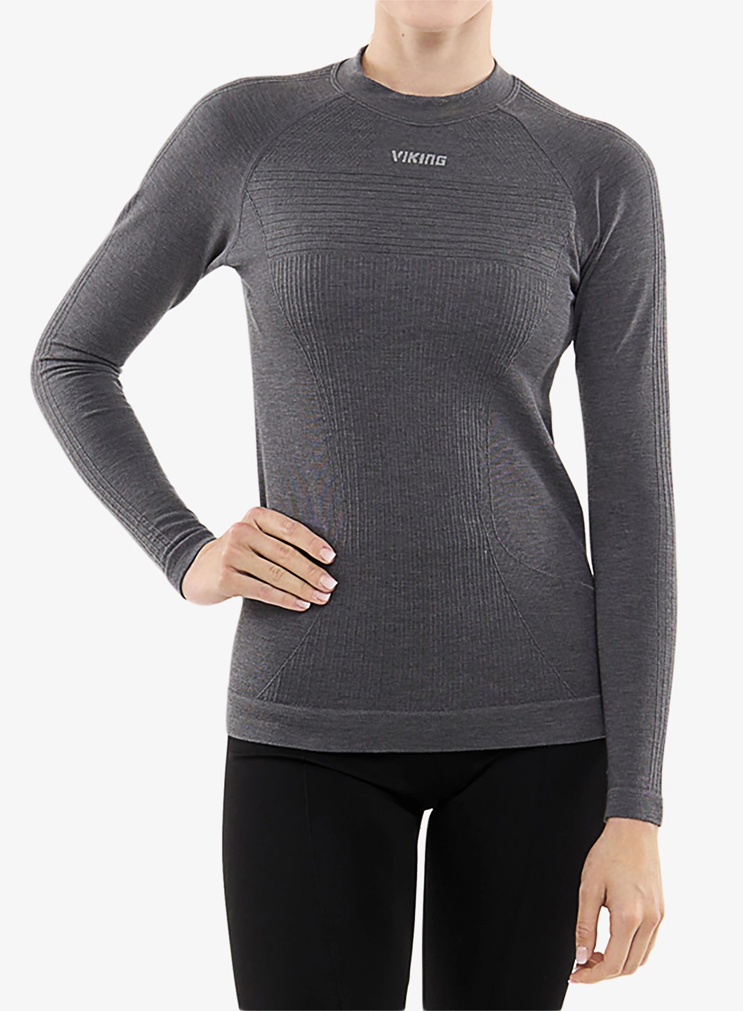 Dámská funkční mikina Viking Base Layer Tende Longsleeve - dark grey