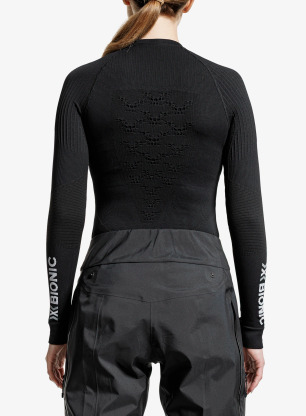 Bluza termoaktywna damska X-Bionic Energy Accumulator 4.0 Shirt - opal black/arctic wht