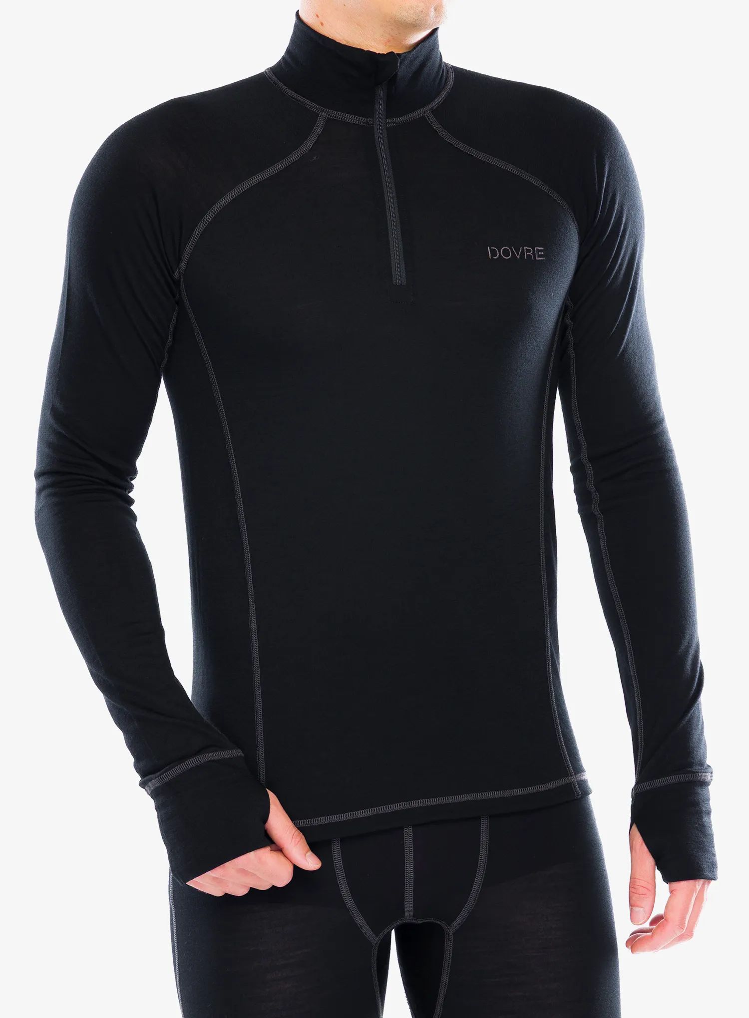 Dovre Wool Zip Active