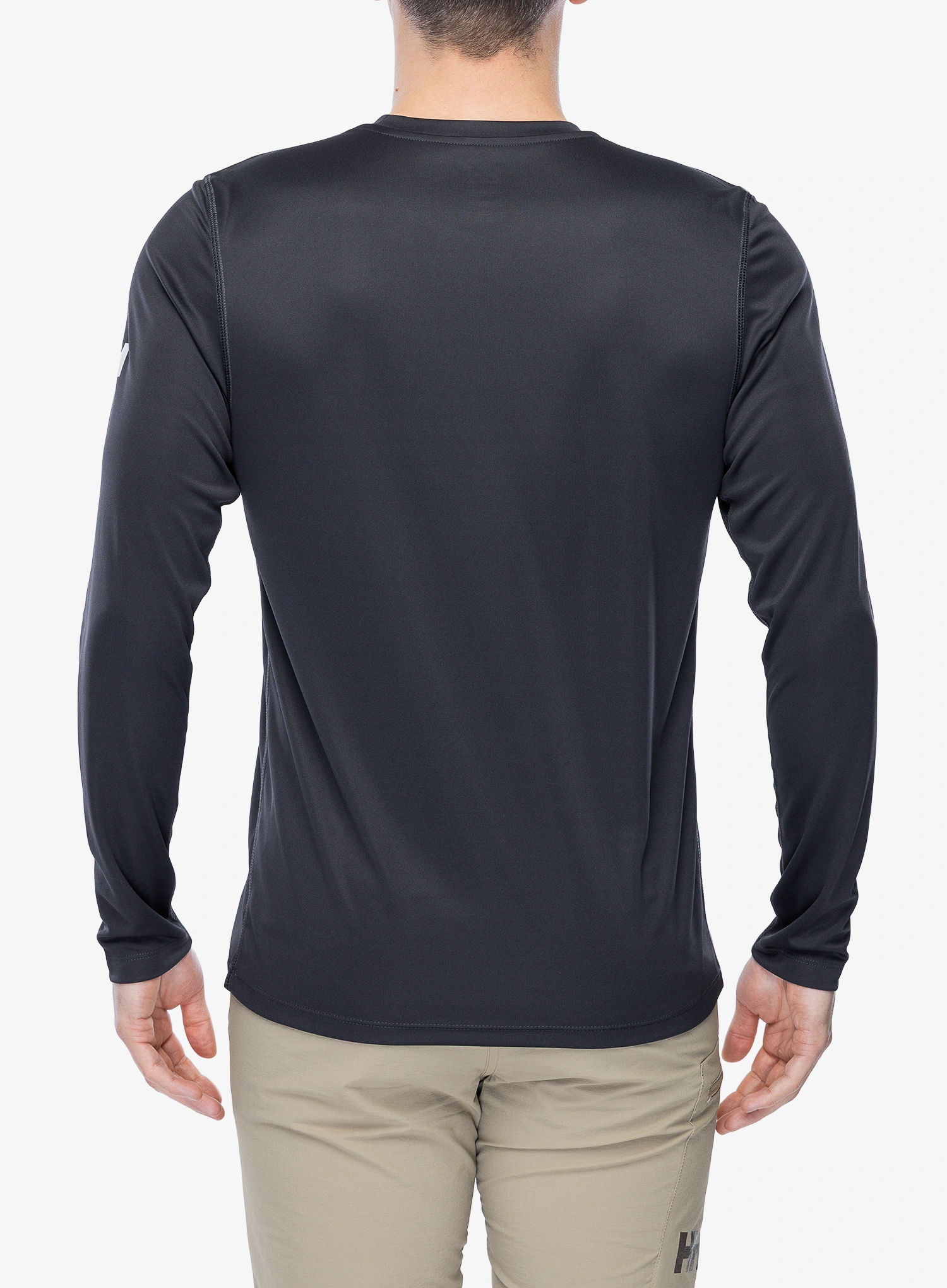 Bluza termoaktywna Helly Hansen Tech Crew LS 2.0 - ebony